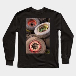 Old Tyres & Wheels Long Sleeve T-Shirt